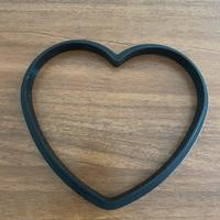 Anello microforato cuore Silikomart