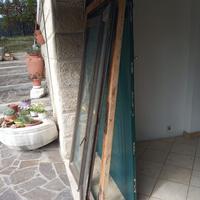finestre usate d'epoca in larice