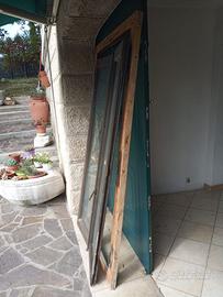 finestre usate d'epoca in larice