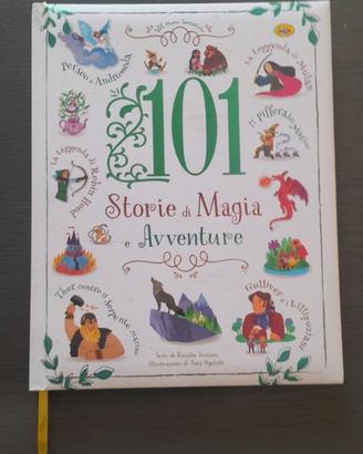 Libro per bambini 101 storie di magia e avventura