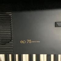 Tastiera Roland ep. 75 con pedale e custodia
