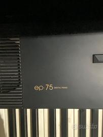 Tastiera Roland ep. 75 con pedale e custodia