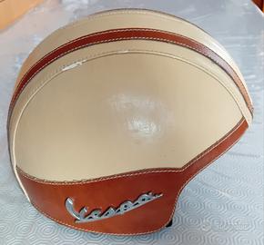 Casco Vespa in pelle