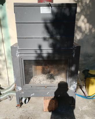 monoblocco a legna ventilato