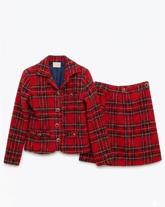 Completo FRA.MA Vintage Made in Italy –Tweed Rosso