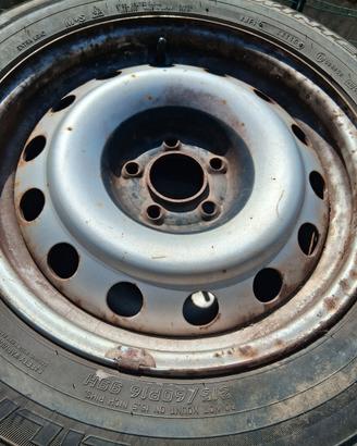 quattro cerchi e gomme fiat scudo anno 2010