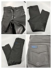 Pantaloni pelle da moto Stop lacci tg.44-50 Nuovi