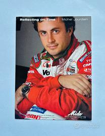 Cartolina automobilismo Michel Jourdain Mido