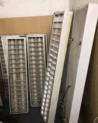 Stock Plafoniere Industriali Vintage