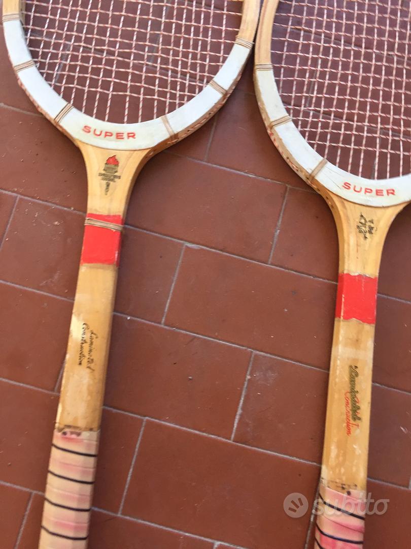 Racchette da tennis in legno vintage - Sports In vendita a Como