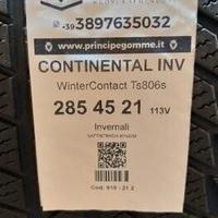2 gomme 285 45 21 CONTINENTAL A910