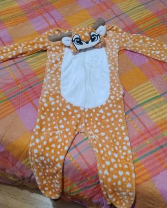 Tutona cerbiatto bimba 