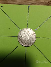 5 PTAS del 1957 Francico Cardillo.