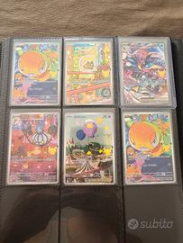 sar greninja ex piu illustrazioni rare
