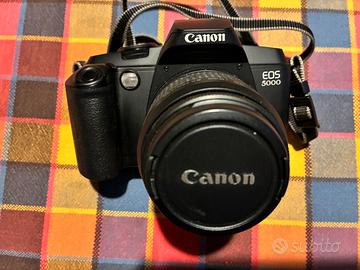 Canon EOS 5000 Reflex 35mm + Obiettivo EF 38-76mm