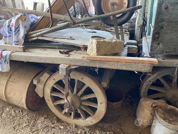 Carri in legno e bigonce