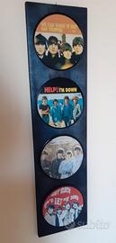 Quadro vinili omaggio ai The Beatles 