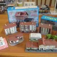 Treno lotto plastico casette scala N