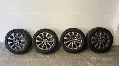 4 cerchi lega 16 pollici Opel Meriva B con gomme