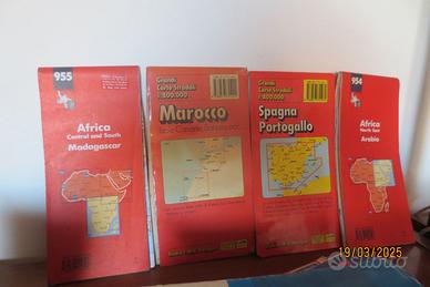 Carte Stradali Guide Vintage Michelin