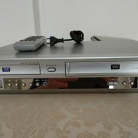 COMBO LETTORE CD DVD DIVX VHS SAMSUNG SV-DVD640