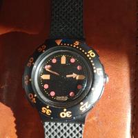 swatch scuba 200 barrier reef SDB 100 lancette ros