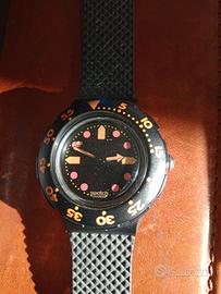 swatch scuba 200 barrier reef SDB 100 lancette ros