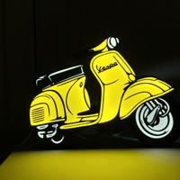 Lampada light box Vespa