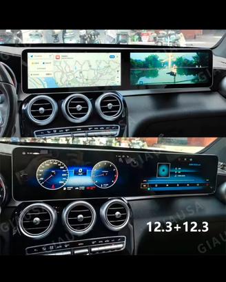 Stereo schermo mercedes glc suv