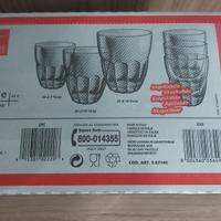 set 6 bicchieri 23cl Bormioli Rocco mod. Ercole