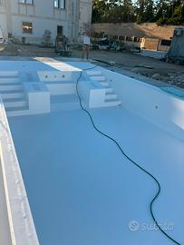 impermeabilizzazione piscina rivestimento pvc