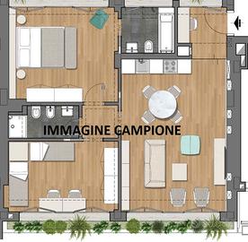 CASE ROSSE - TRILOCALE con SPESE COMPRESE