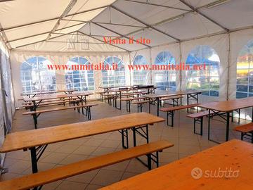 20 SET  PANCHE E TAVOLI PIEGHEVOLI 80 X 220  PROF.