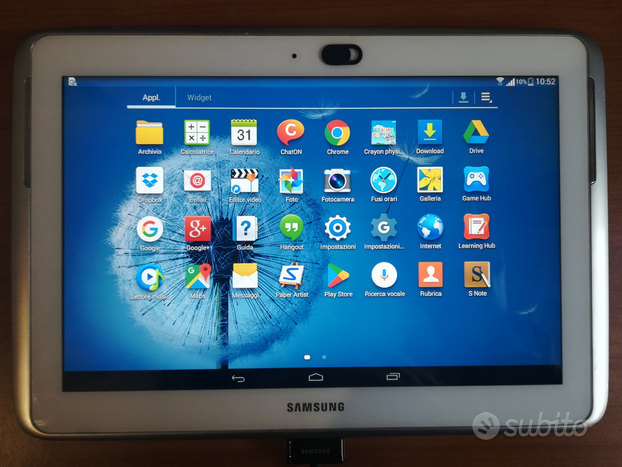 Tablet Samsung Galaxy Note 10.1 (GT-N8000) usato  Siena