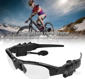 Occhiali da Sole Bluetooth Wireless con Auricolari
