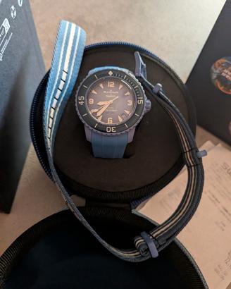 Swatch bioceramic for Blancpain