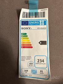 TV Sony 65 pollici '' Rotto''