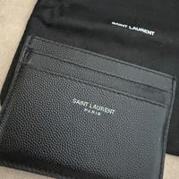Portacarte in pelle Saint Laurent Originale