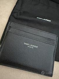Portacarte in pelle Saint Laurent Originale