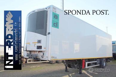 Semirimorchio frigo 10m monoasse sponda omar usato