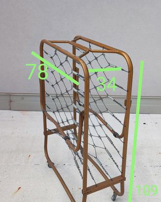 Letto singolo - brandina a rete pieghevole