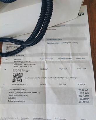 Centralina aggiuntiva BMW serie uno Rave Chip gts5