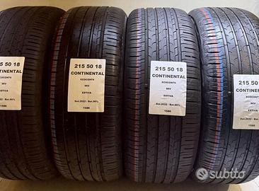 4 gomme 215 50 18 continental a1586