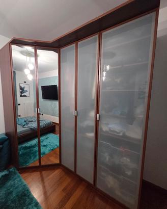 Cabina armadio vero legno