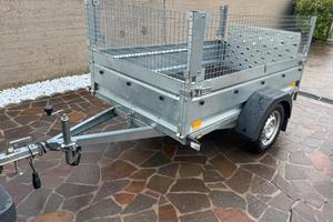 Carrello rimorchio auto ribaltabile 750 patente B