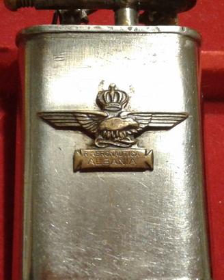 Accendino Regia Aeronautica Albania WW2 RRRRR 