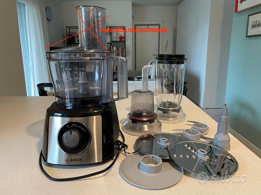 Robot Da Cucina Multifunzione 3 Litri 800 W Frullatore Tritatutto Lame  Acciaio 