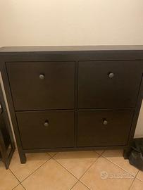 Scarpiera Ikea Hemnes nera