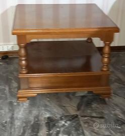 Tavolino basso in legno da salotto