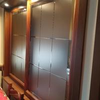 Divisorio cucina con doppia finestra scorrevole 